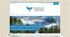 Desktop Screenshot of aguadeljordan.com